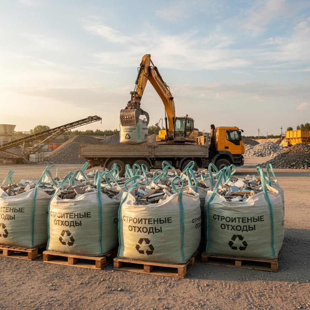 Упаковка строительных отходов